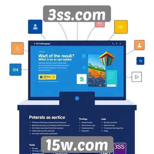 Características de usabilidade do site 3ss.com